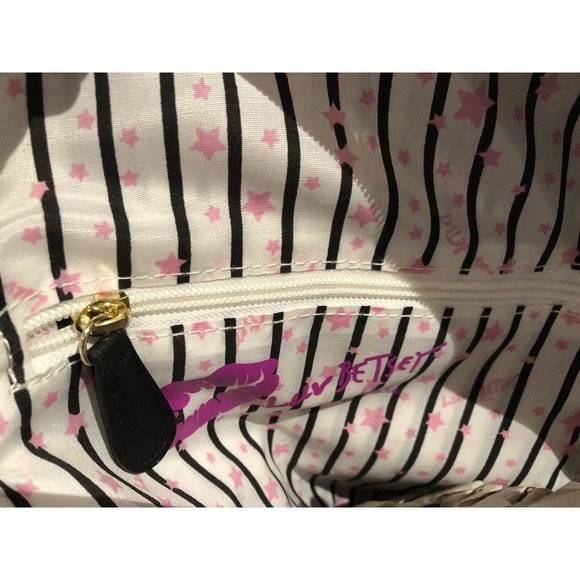 New Luv Betsey Johnson Backpack Princess Tennis Cute Girl LBMINDY Pom Pom Detail main image 6